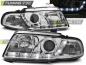 Preview: LED Tagfahrlicht Design Scheinwerfer für Audi A4 B5 94-98 chrom